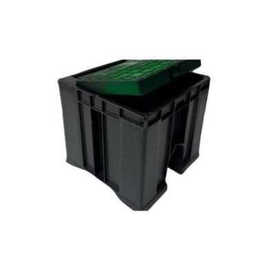 Caja plást p/riego                                