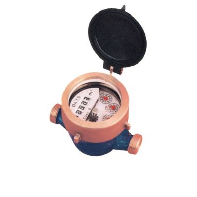 Medidor de Agua Potable CD74TRP DN20 Qmax.5m3/h Rosca G1 bronce 