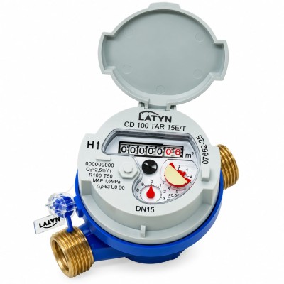 Med CD100TAR E/T R100 DN15 2.5m3/h G¾             